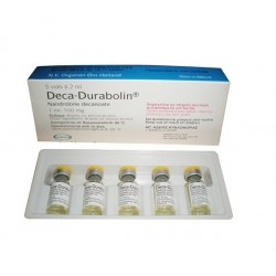 Comprare Deca Durabolin 5 x 2ml (100mg/ml) on-line
Prodotto: Deca Durabolin 5 x 2ml (100mg/ml)
Ogni unità di ordine contiene: Deca Durabolin 5 x 2ml (100mg/ml)
Sostanza attiva: Nandrolone
Produttore / Marca: Organon