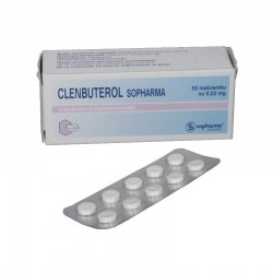 Acheter Clenbuterol 50 x 20mcg en ligne Produit : Clenbuterol 50 x 20mcg  Chaque unité contient : Clenbuterol 50 x 20mcg  Substance active : Clenbuterol  Fabricant / marque : Sopharma