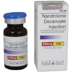 Buy Nandrolone Decanoate 10ml 250mg/ml online Product: Nandrolone Decanoate 10ml 250mg/ml  Each order unit contains: Nandrolone Decanoate 10ml 250mg/ml  Active substance: Nandrolone  Manufacturer / Brand: Genesis