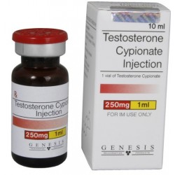 Comprare Testosterone Cypionate 10ml 250mg/ml on-line Prodotto: Testosterone Cypionate 10ml 250mg/ml  Ogni unità di ordine contiene: 250mg/ml di Testosterone Cypionate 10ml  Sostanza attiva: Testosterone  Produttore / Marca: Genesis