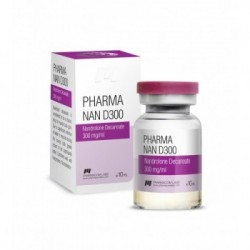 Acquista Pharma Nan D 10ml 300mg/ml on-line Prodotto: Pharma Nan D 10 300mg/ml  Ogni unità di ordine contiene: Pharma Nan D 10 300mg/ml  Sostanza attiva: Nandrolone  Produttore / Marca: Pharmacom Labs