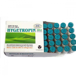 Acheter Hygetropin UI 25 x 8 en ligne
Produit : Hygetropin 25 x 8 UI
Chaque unité contient : Hygetropin UI 25 x 8
Substance active : la somatropine HGH
Fabricant / marque :