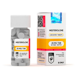 Buy Mesterolone 50x 25mg/tab online Product: Mesterolone 50x 25mg/tab  Each order unit contains: Mesterolone 50x 25mg/tab  Active substance: Proviron Mesterolone  Manufacturer / Brand: Hilma Biocare