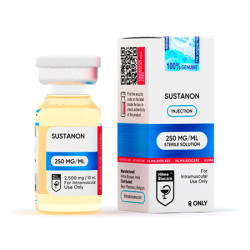 Achetez Sustanon 250mg/Ml 10ml en ligne Produit: Sustanon 250mg/Ml 10ml Chaque unité commandée contient: Sustanon 250mg/Ml 10ml Substance active: La testostérone Fabricant / Marque: Hilma Biocare