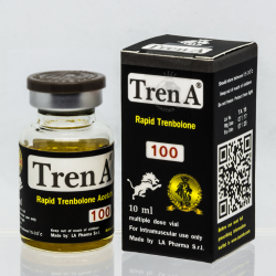 Kaufen Sie Tren A 10ml 100mg/ml online Produkt: Tren A 10ml 100mg/ml Jede Bestelleinheit enthält: Tren A 10ml 100mg/ml Wirkstoff: Trenbolon Hersteller / Marke: LA Pharma Srl