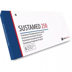 Achetez Sustamed 10x 250mg/amp Testosterone Mix en ligne Produit: Sustamed 10x 250mg/amp Testosterone Mix Chaque unité commandée contient: Sustamed 10x 250mg/amp Testosterone Mix Substance active: La testostérone Fabricant / Marque: Deus Medicals