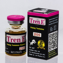 Kaufen Sie Tren E 10ml 200mg/ml online Produkt: Tren E 10ml 200mg/ml Jede Bestelleinheit enthält: Tren E 10ml 200mg/ml Wirkstoff: Trenbolon Hersteller / Marke: LA Pharma Srl