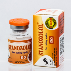 Comprare Stanozolol 10ml 50mg/ml on-line
Prodotto: Stanozolol 10 50mg/ml
Ogni unità di ordine contiene: Stanozolol 10 50mg/ml
Principio attivo: Stanozolol Winstrol
Produttore / Marca: LA Pharma s.r.l.