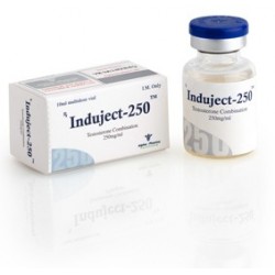 Achetez Induject 250 10ml 250mg/ml en ligne Produit: Induject 250 10ml 250mg/ml Chaque unité commandée contient: Induject 250 10ml 250mg/ml Substance active: La testostérone Fabricant / Marque: Alpha Pharma