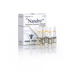 Achetez Nandro 10x 1ml 100mg/ml en ligne Produit: Nandro 10x 1ml 100mg/ml Chaque unité commandée contient: Nandro 10x 1ml 100mg/ml Substance active: La Nandrolone Fabricant / Marque: Alpha Pharma